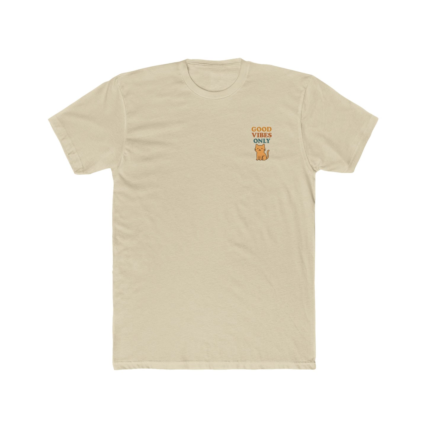 Good Vibes Only Unisex Cotton Crew Tee