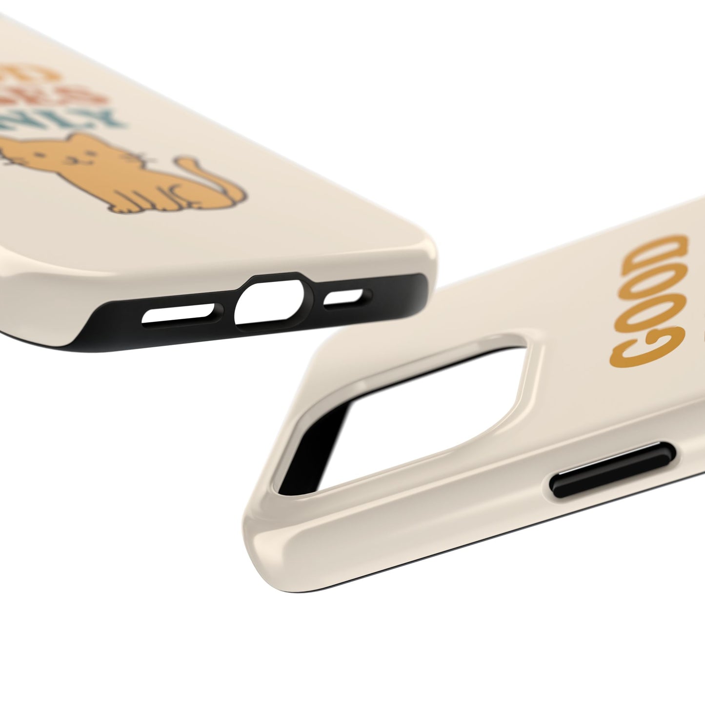 Good Vibes Only Cat Phone Case - Tough and Stylish Protection
