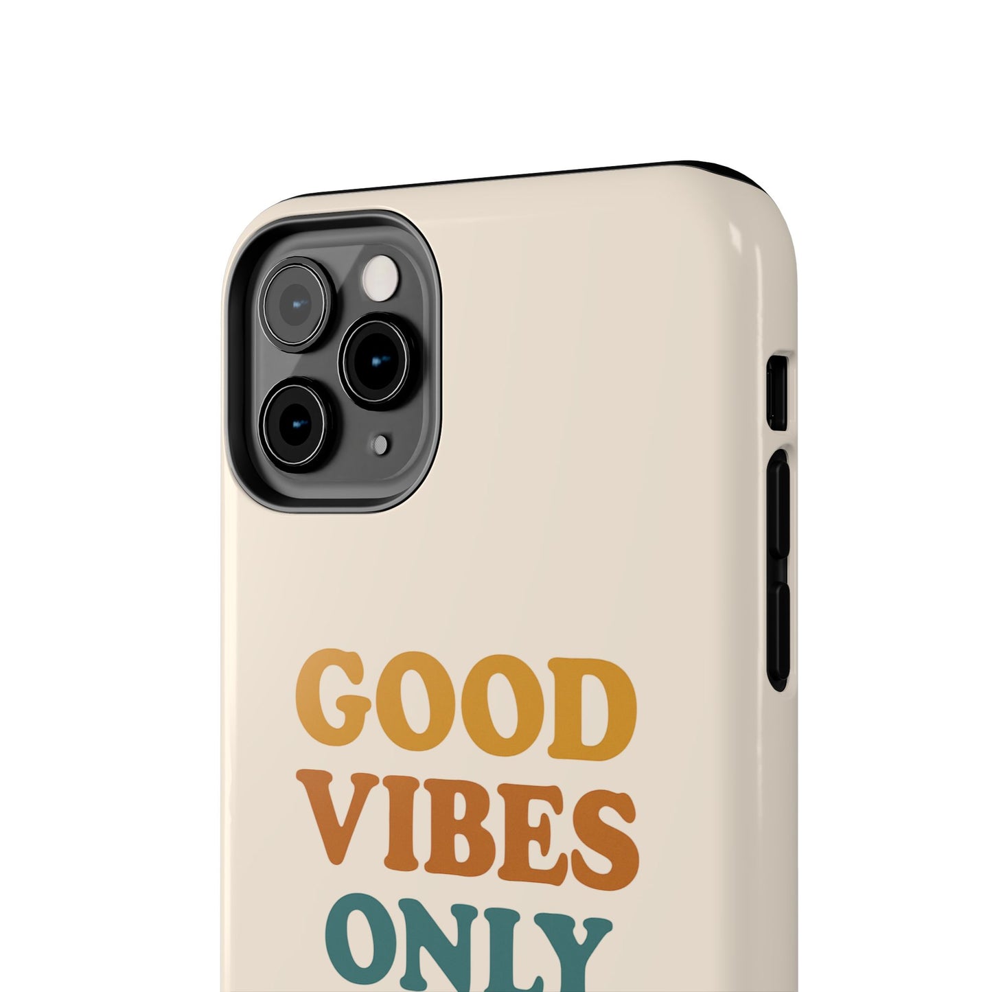 Good Vibes Only Cat Phone Case - Tough and Stylish Protection