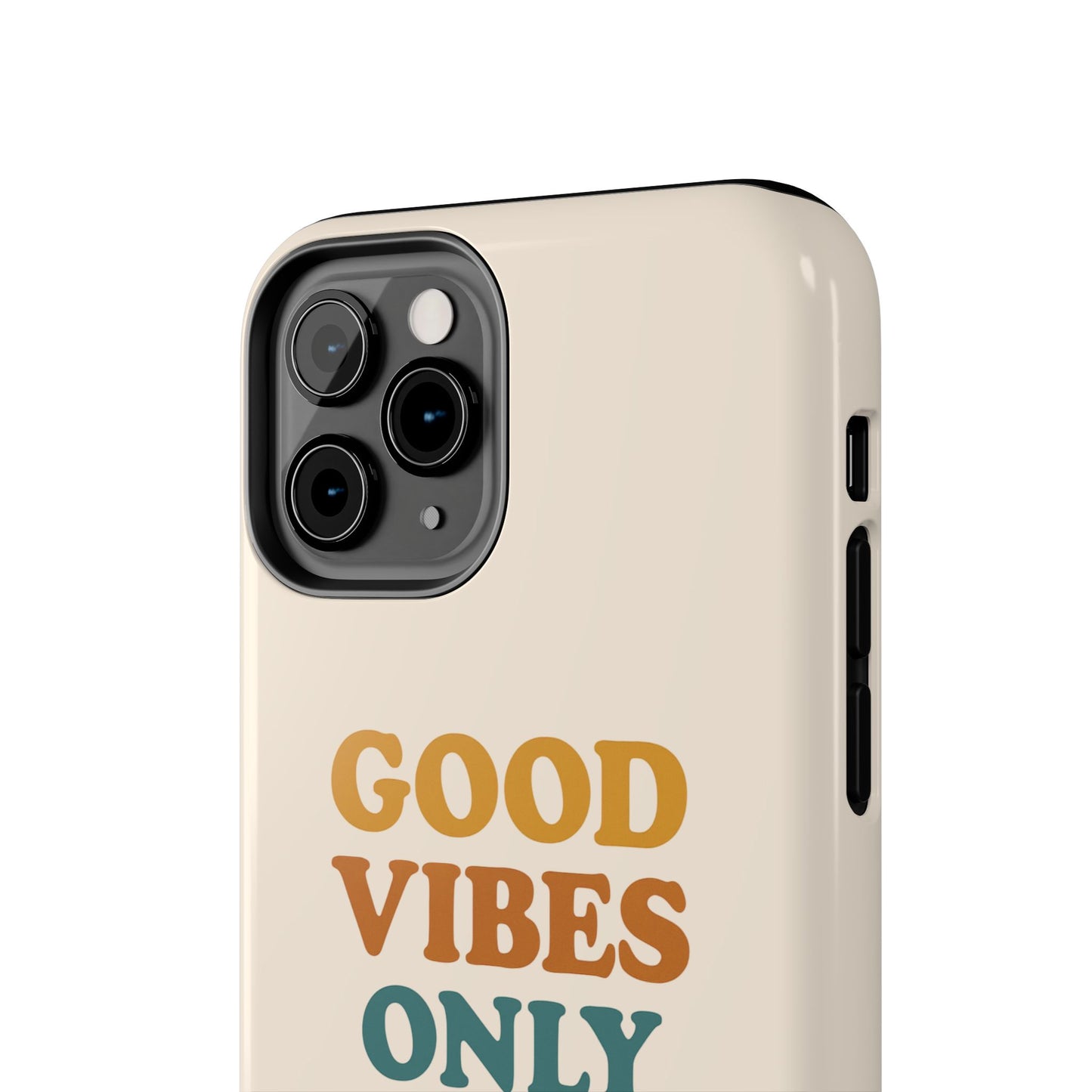 Good Vibes Only Cat Phone Case - Tough and Stylish Protection