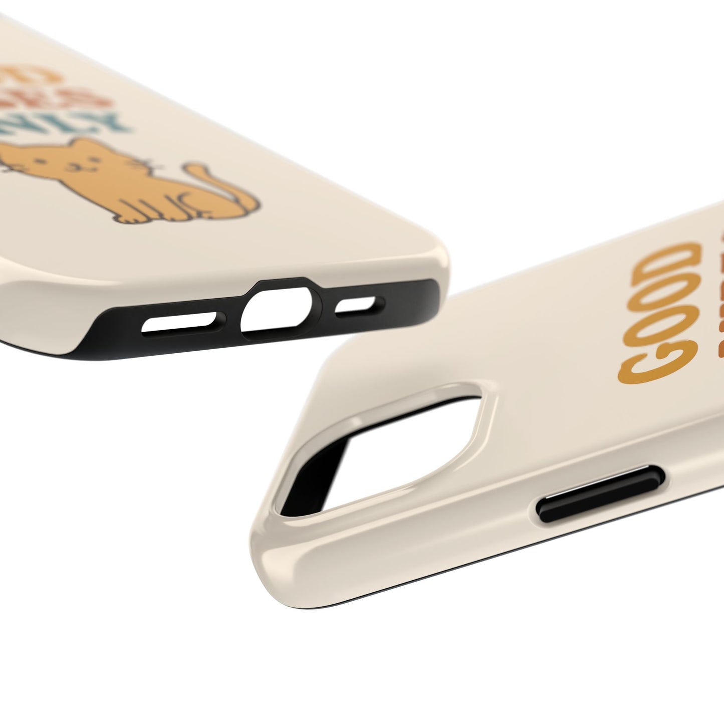 Good Vibes Only Cat Phone Case - Tough and Stylish Protection