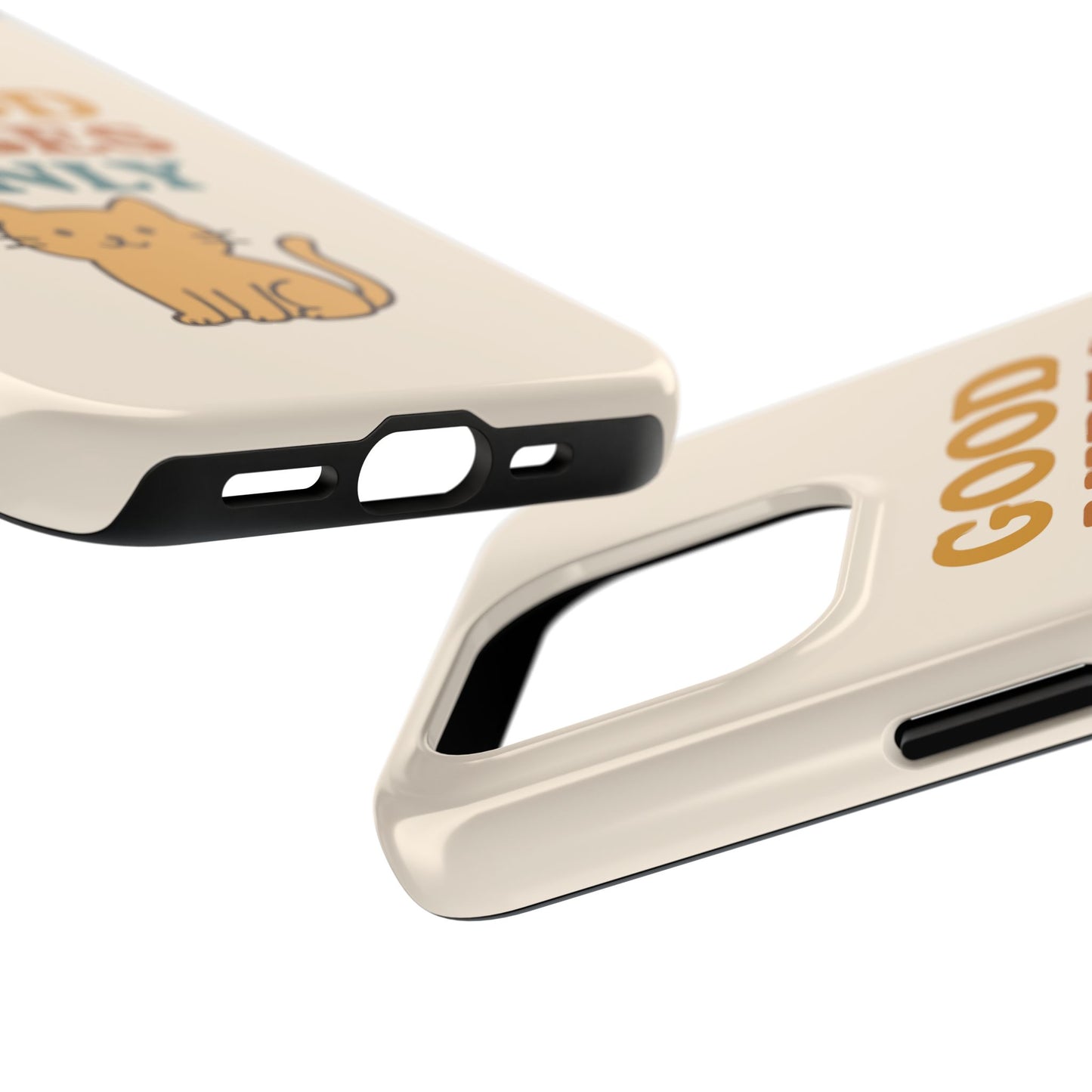 Good Vibes Only Cat Phone Case - Tough and Stylish Protection