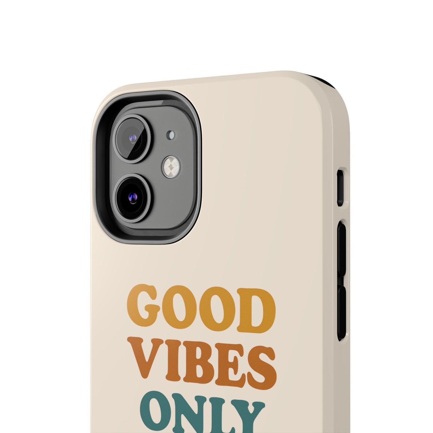 Good Vibes Only Cat Phone Case - Tough and Stylish Protection