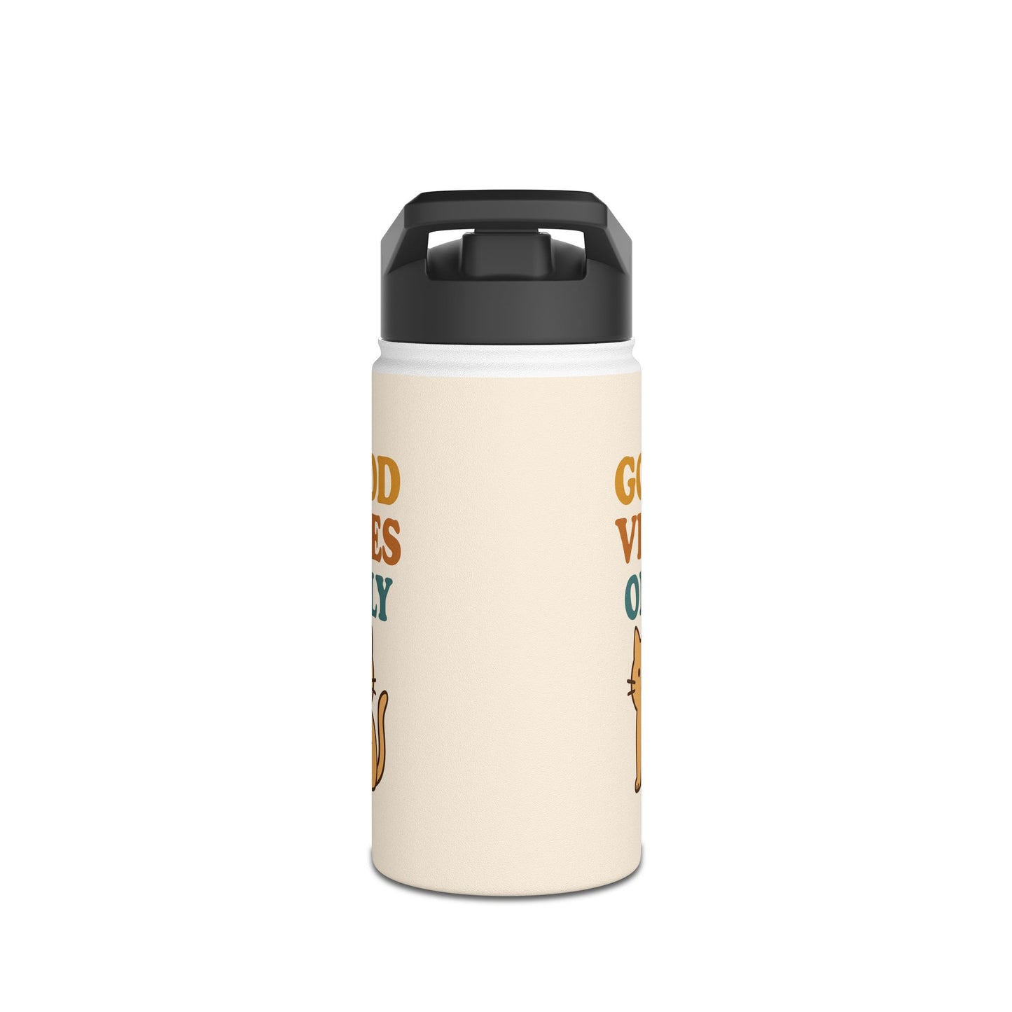 Good Vibes Only Stainless Steel Water Bottle