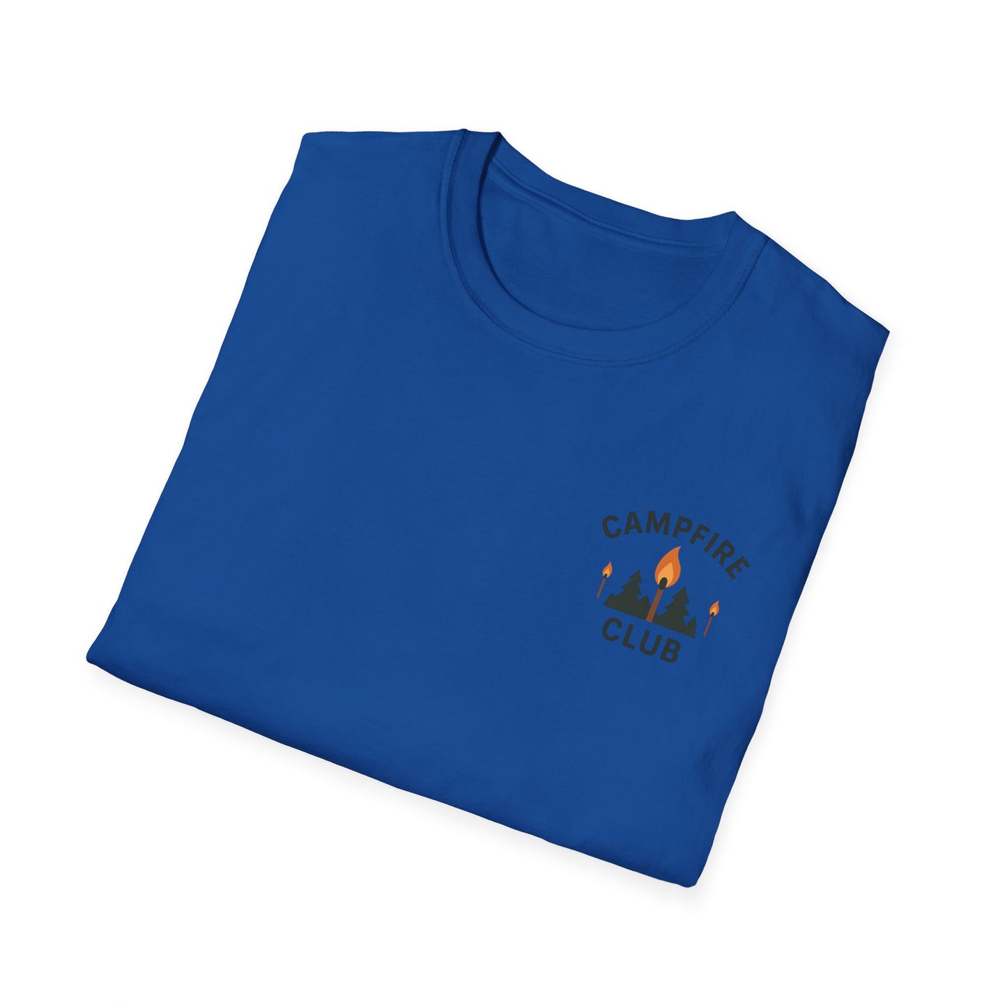 Campfire Club Unisex Softstyle T-Shirt - Perfect for Outdoor Adventures