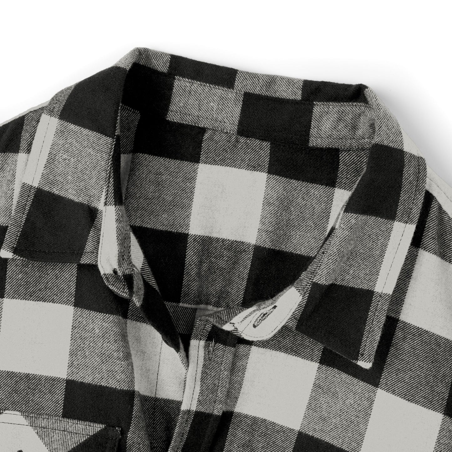 Unisex Flannel Shirt - Cozy Lumberjack Style with Club Patch