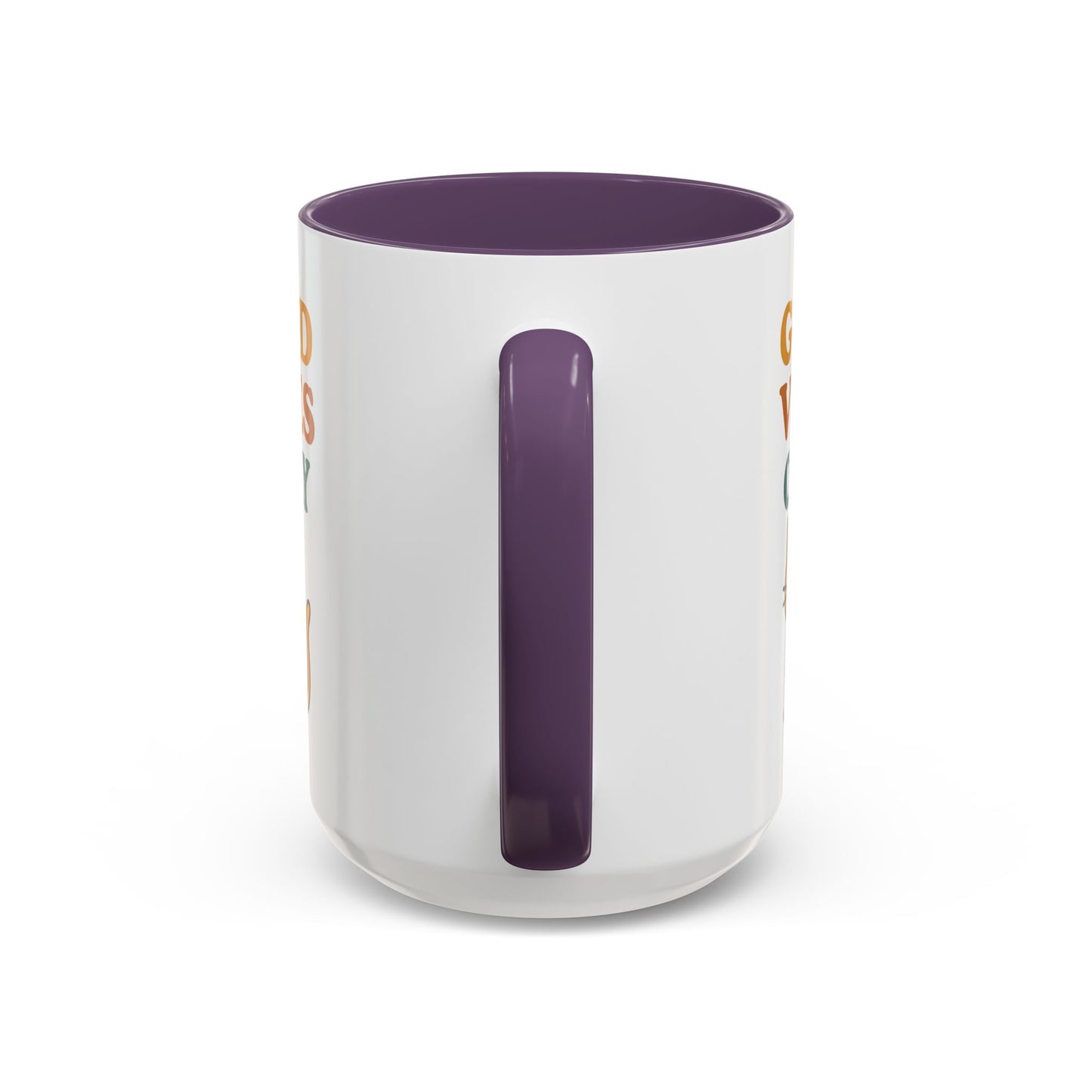 Good Vibes Only Cat Accent Coffee Mug - 11oz & 15oz